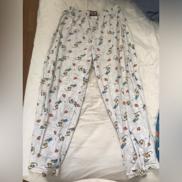3 The Simpsons pajama pants and Mandalorian union suit. - Picture 7 of 13